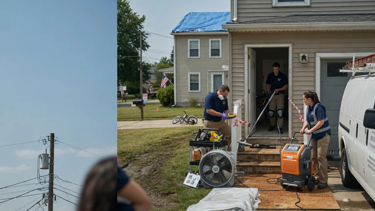 Water Damage Repair in Pierpont, OH near me
